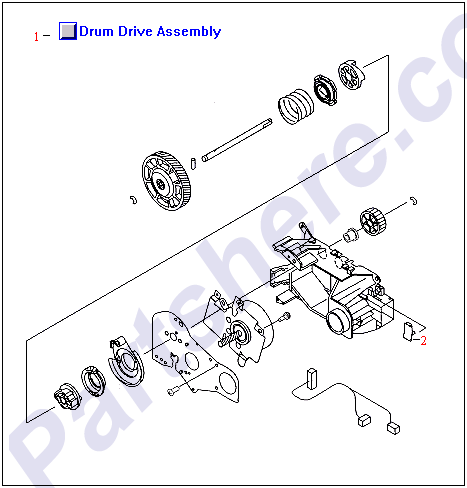 HP parts picture diagram for RG5-6504-000CN, RG5-6505-000CN, RG5-6506-000CN